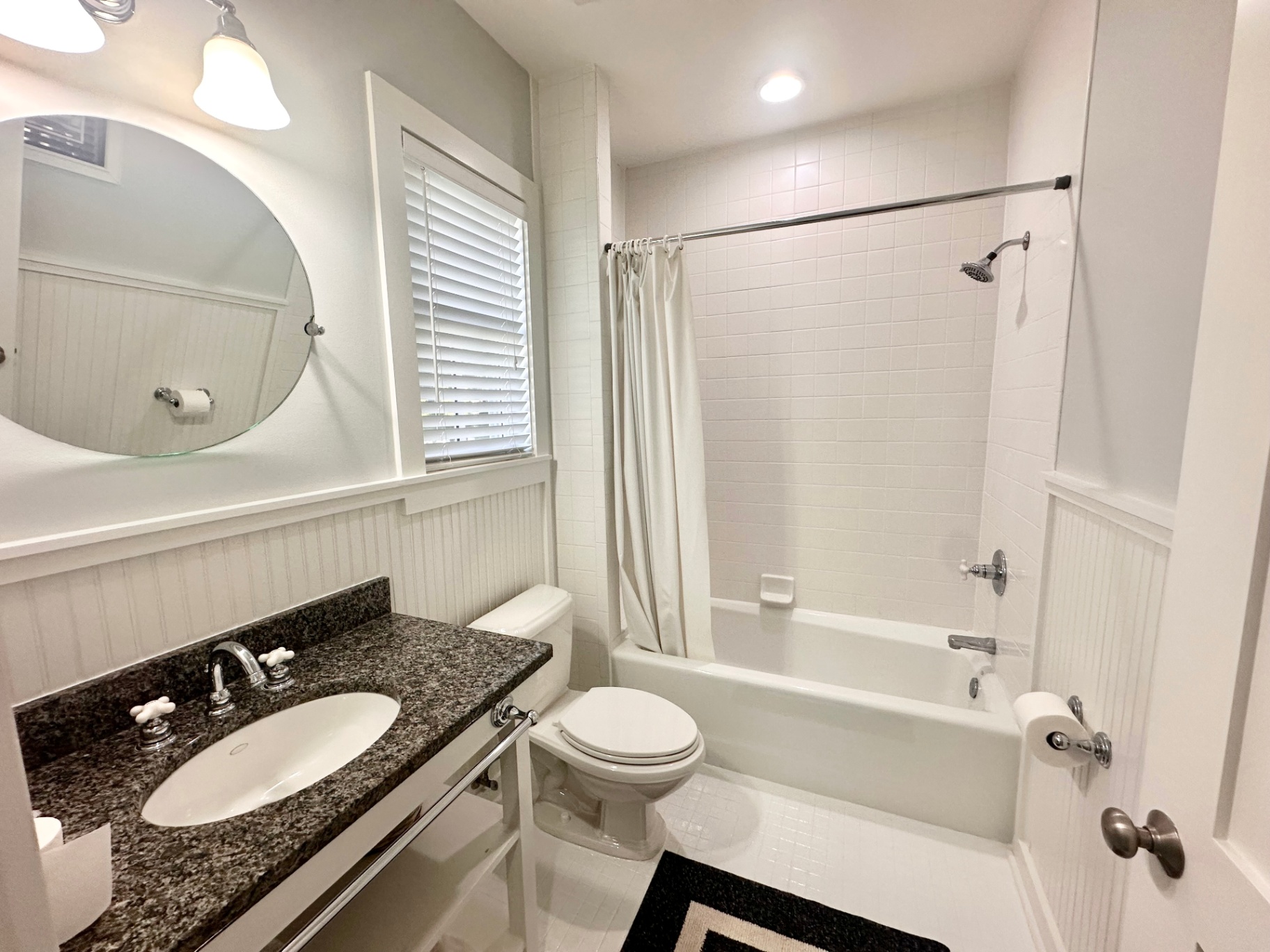 Guest Bathroom with Tub and Shower Combination
