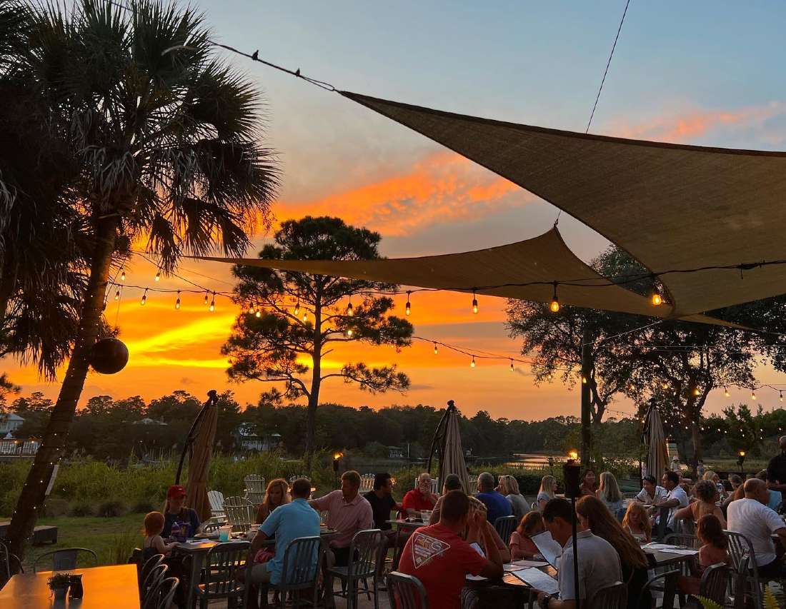 Old Florida Fish House — Sunset