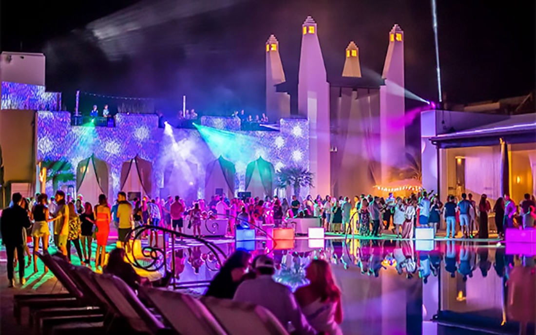 Light Show at Alys Beach